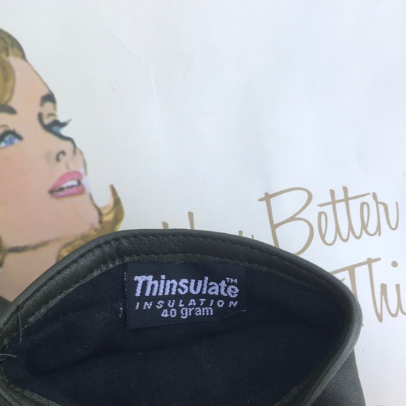 LEATHER GLOVES GREEN - Picture 5 of 7